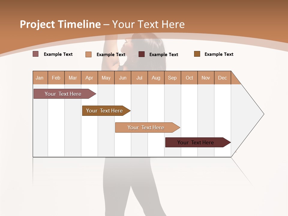 Elegance Motion Ballerina PowerPoint Template
