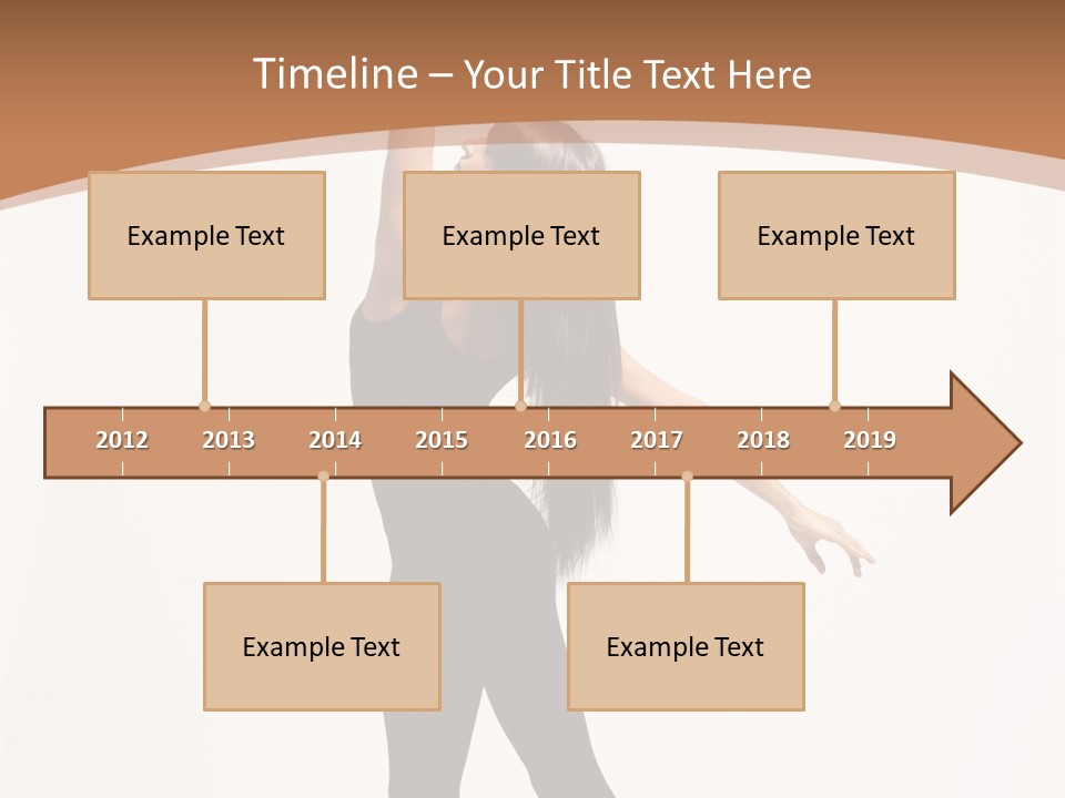 Elegance Motion Ballerina PowerPoint Template