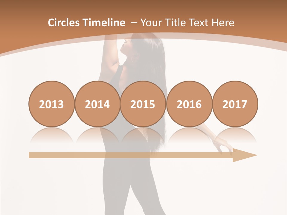 Elegance Motion Ballerina PowerPoint Template