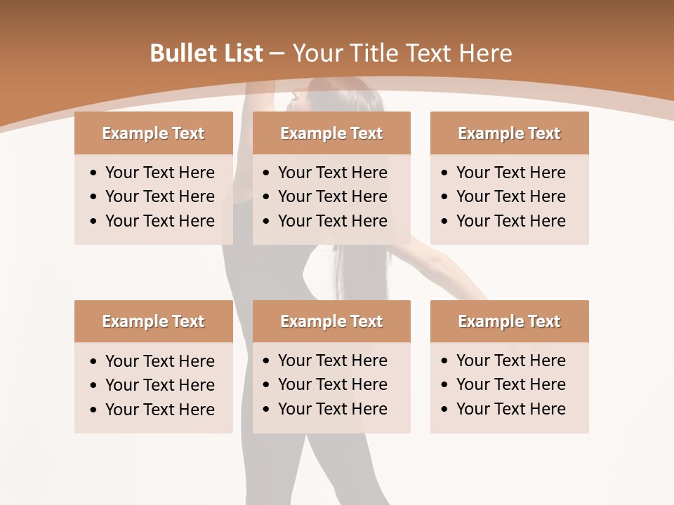 Elegance Motion Ballerina PowerPoint Template