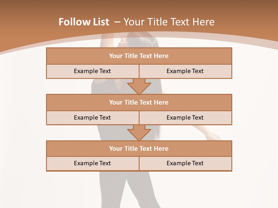 Elegance Motion Ballerina PowerPoint Template