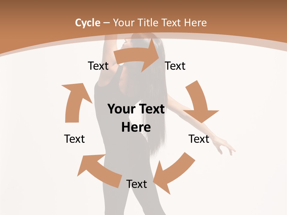 Elegance Motion Ballerina PowerPoint Template
