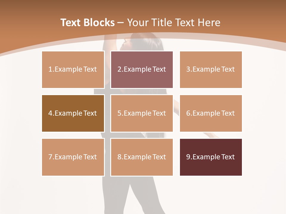 Elegance Motion Ballerina PowerPoint Template