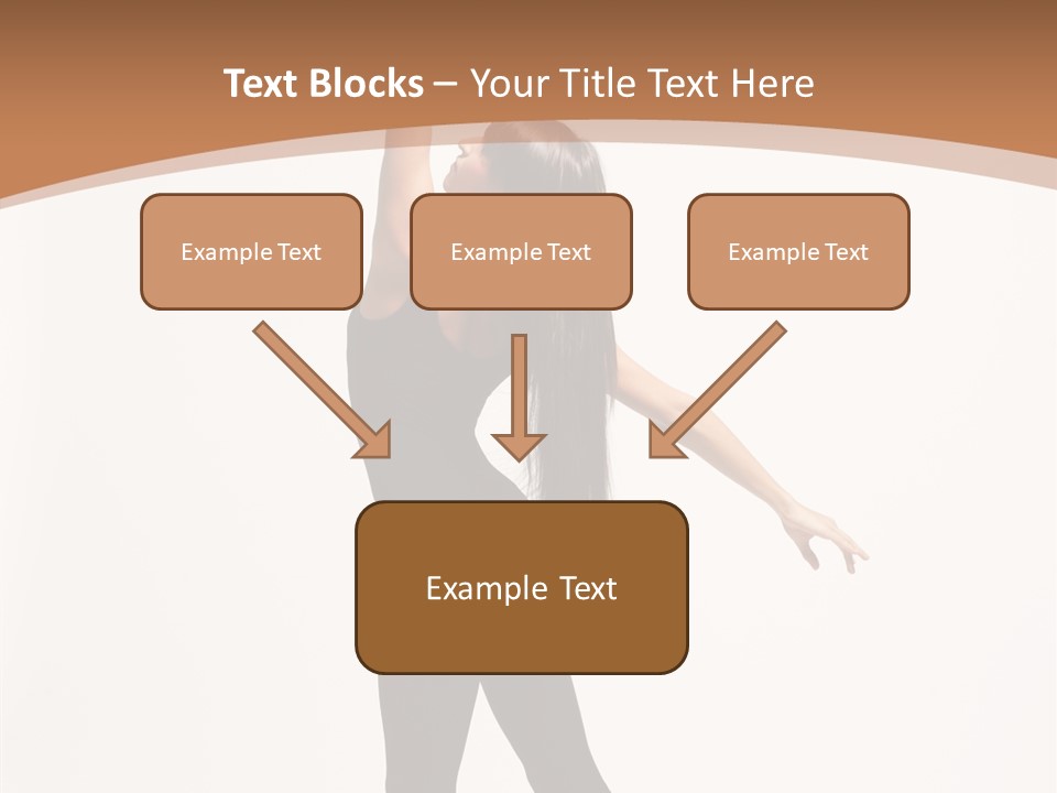 Elegance Motion Ballerina PowerPoint Template