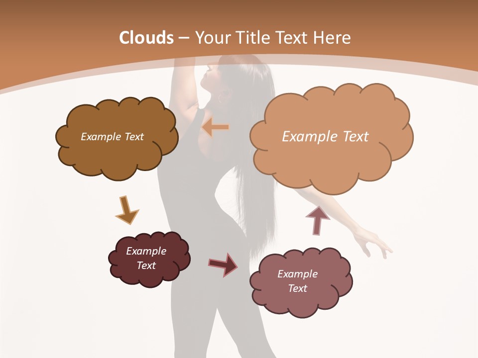 Elegance Motion Ballerina PowerPoint Template