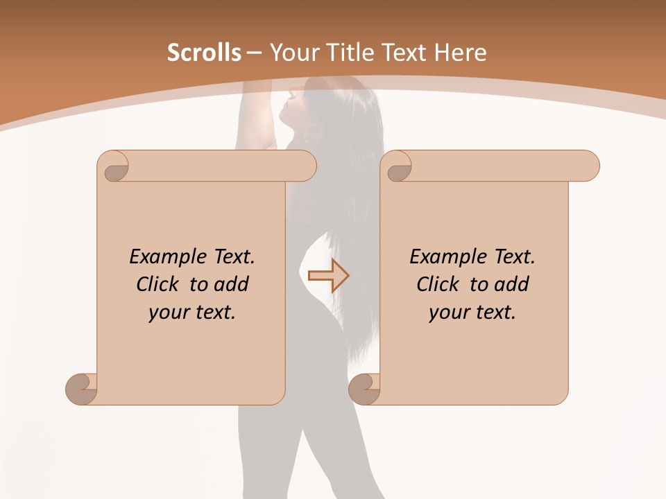 Elegance Motion Ballerina PowerPoint Template