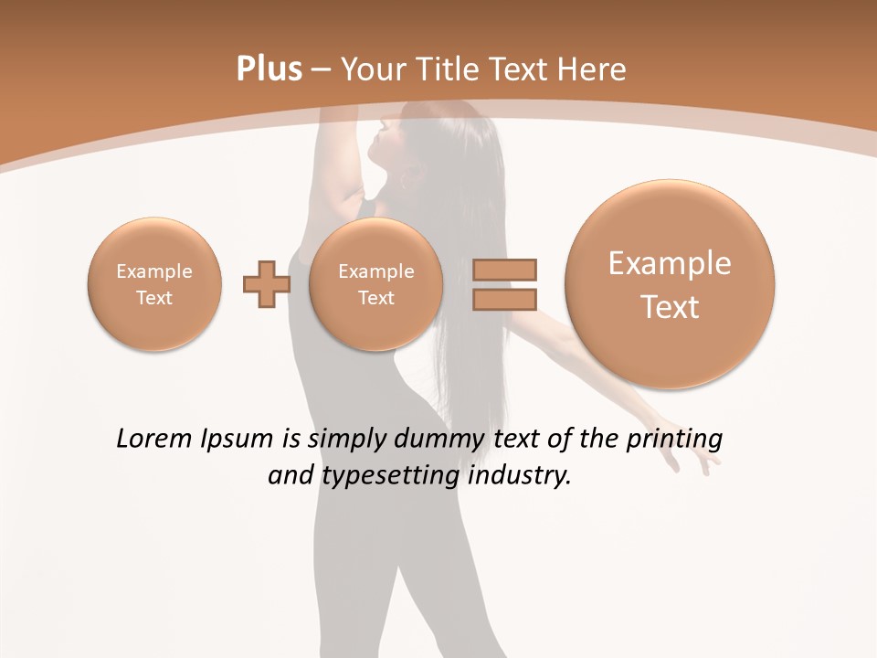 Elegance Motion Ballerina PowerPoint Template