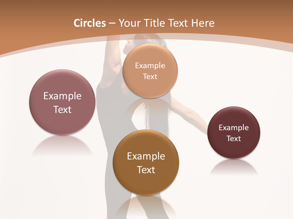 Elegance Motion Ballerina PowerPoint Template