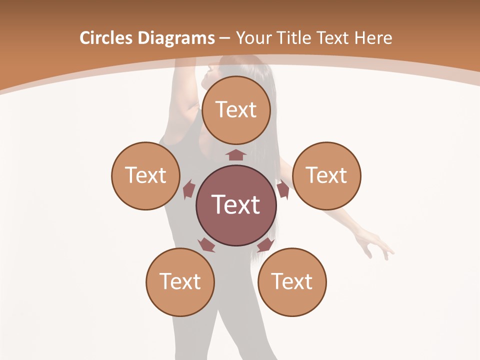 Elegance Motion Ballerina PowerPoint Template