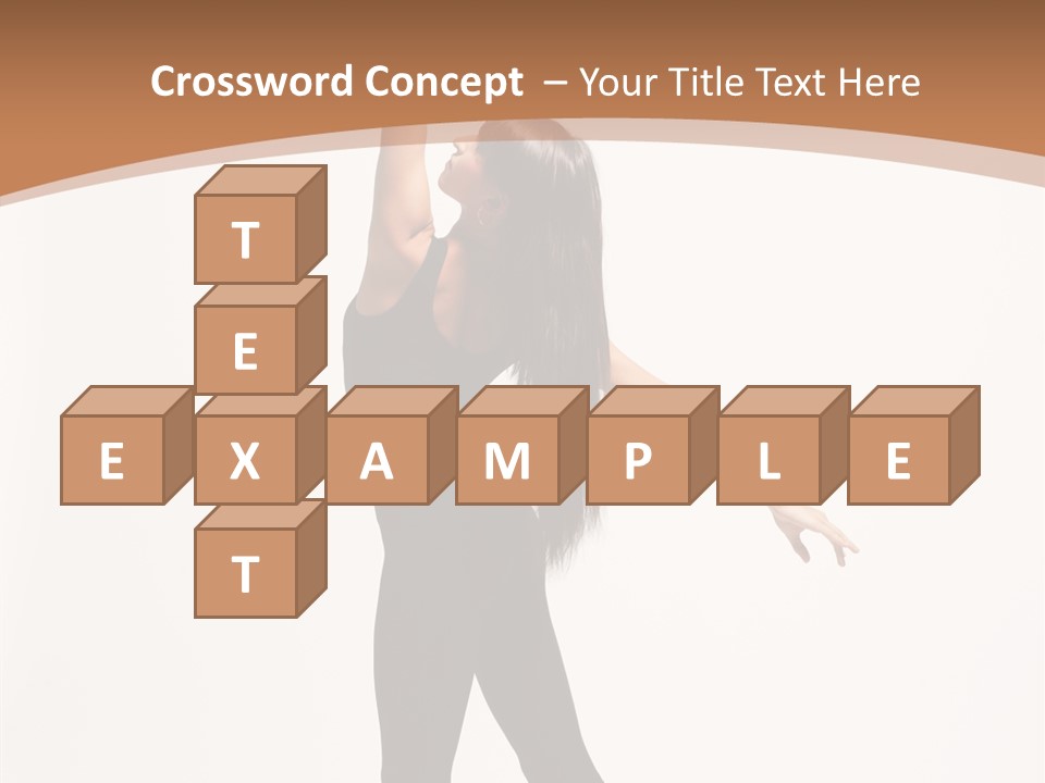 Elegance Motion Ballerina PowerPoint Template