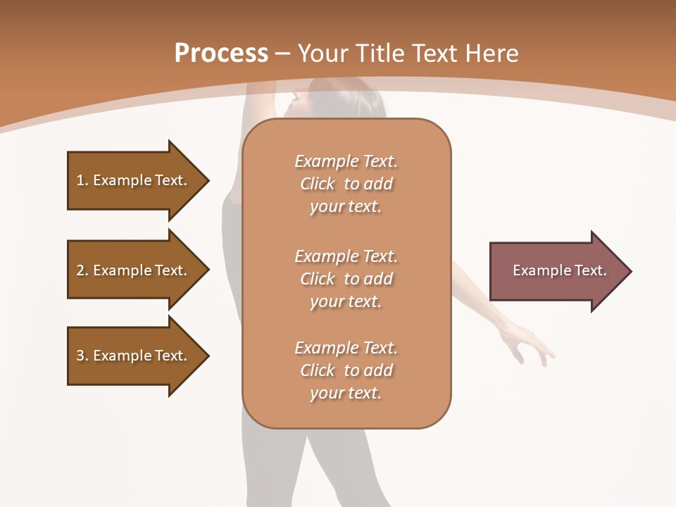 Elegance Motion Ballerina PowerPoint Template