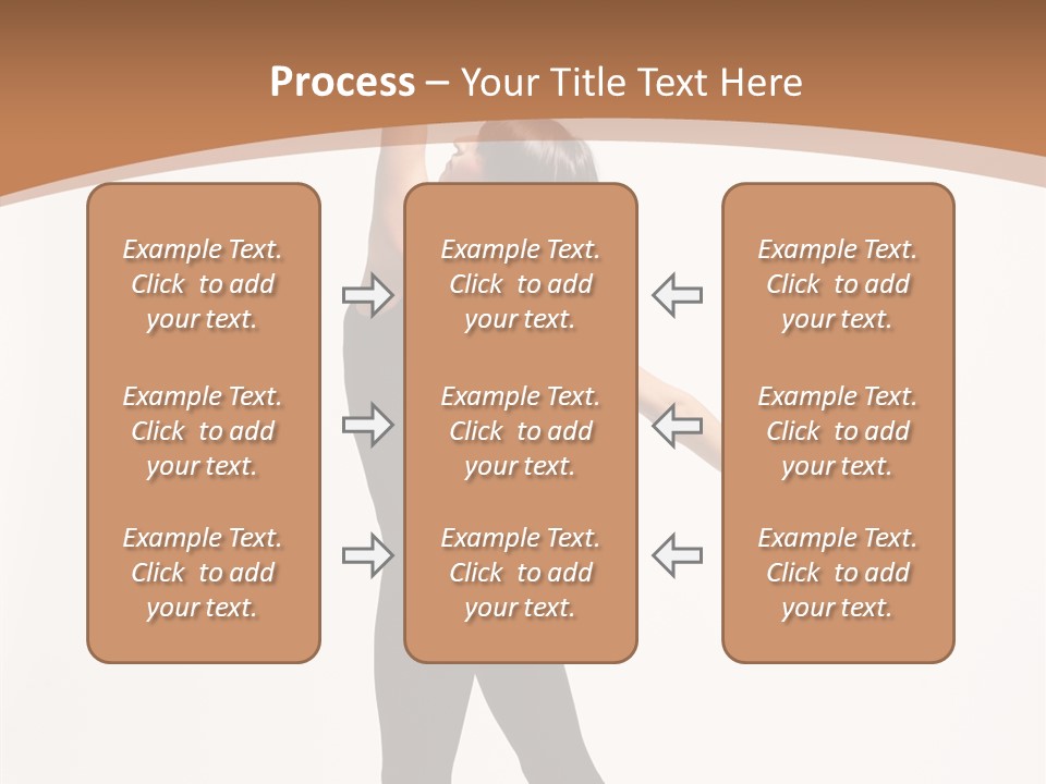 Elegance Motion Ballerina PowerPoint Template