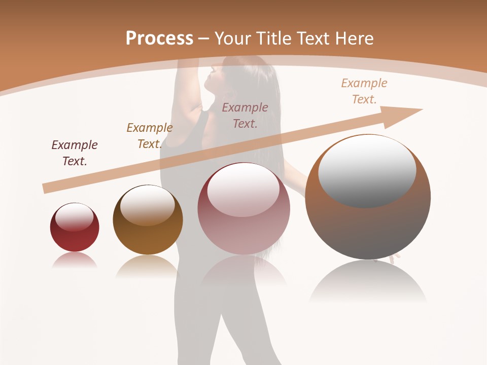 Elegance Motion Ballerina PowerPoint Template