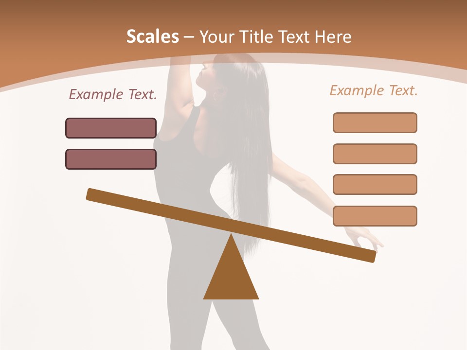 Elegance Motion Ballerina PowerPoint Template