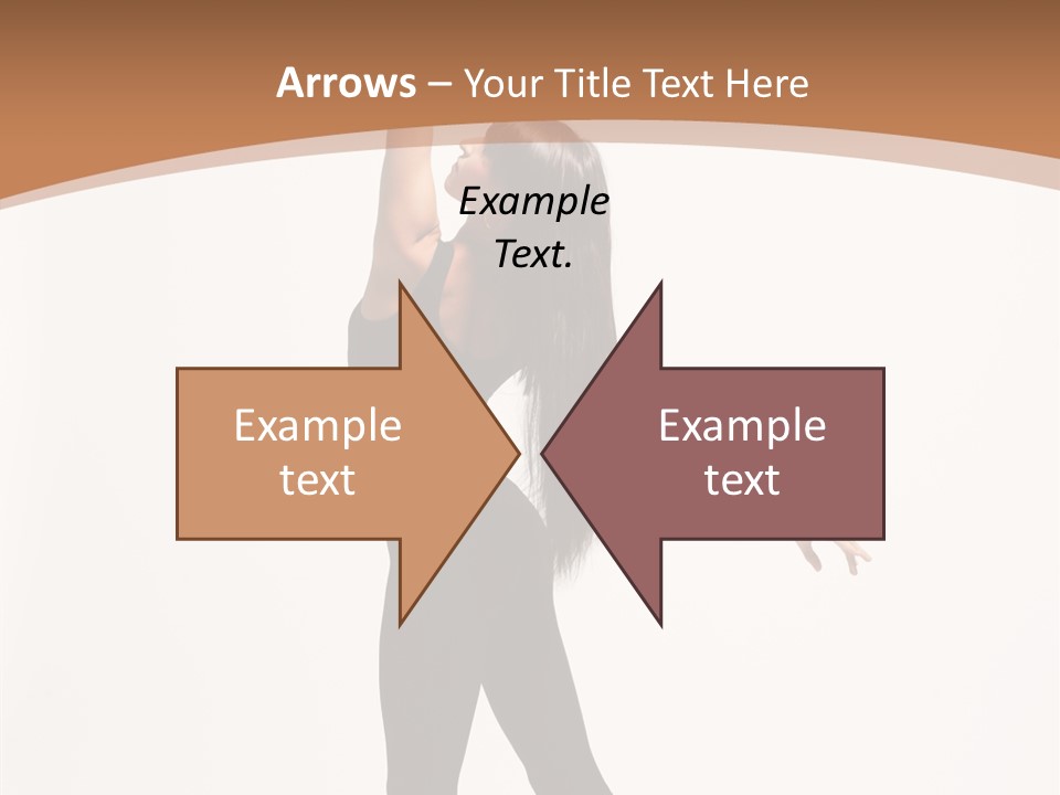 Elegance Motion Ballerina PowerPoint Template