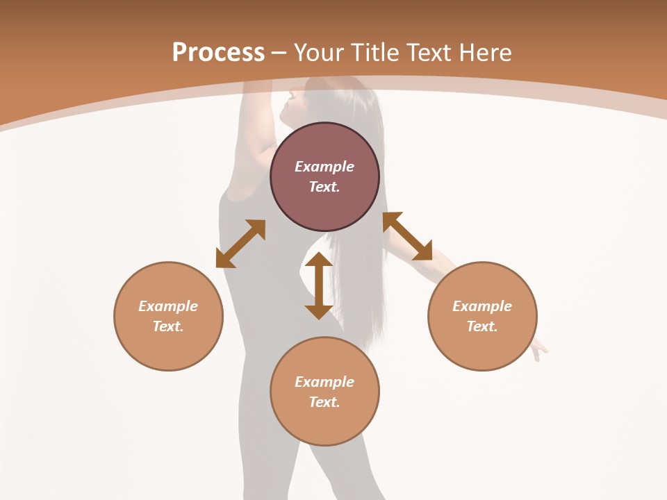 Elegance Motion Ballerina PowerPoint Template