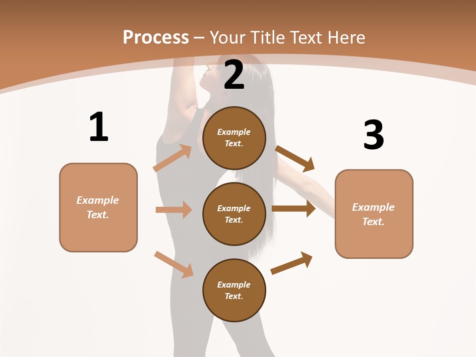 Elegance Motion Ballerina PowerPoint Template