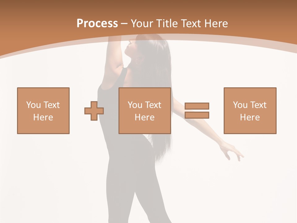 Elegance Motion Ballerina PowerPoint Template