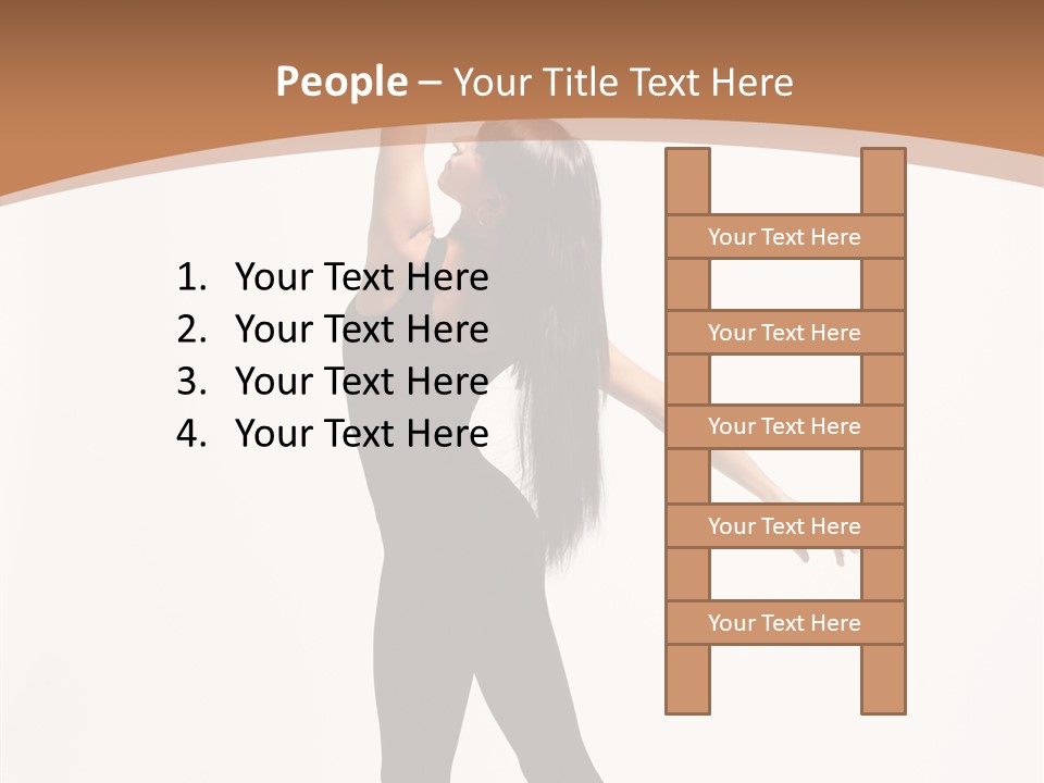 Elegance Motion Ballerina PowerPoint Template