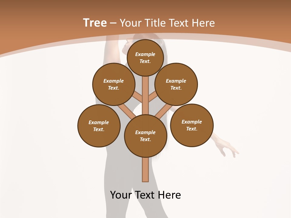 Elegance Motion Ballerina PowerPoint Template