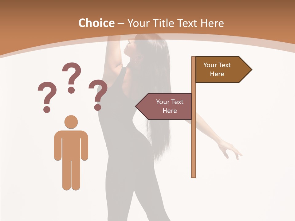 Elegance Motion Ballerina PowerPoint Template