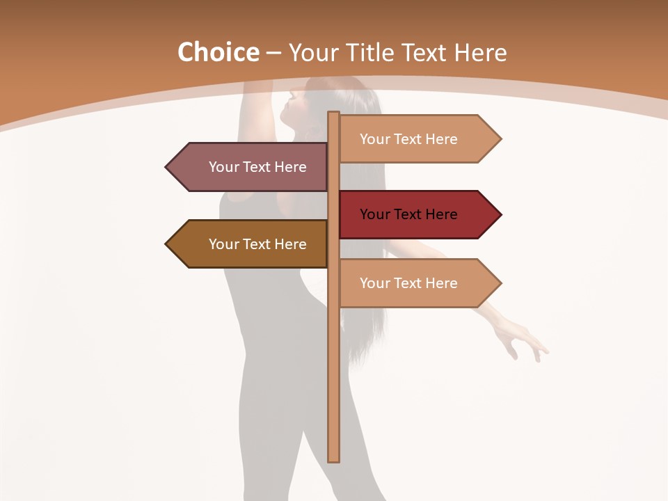 Elegance Motion Ballerina PowerPoint Template