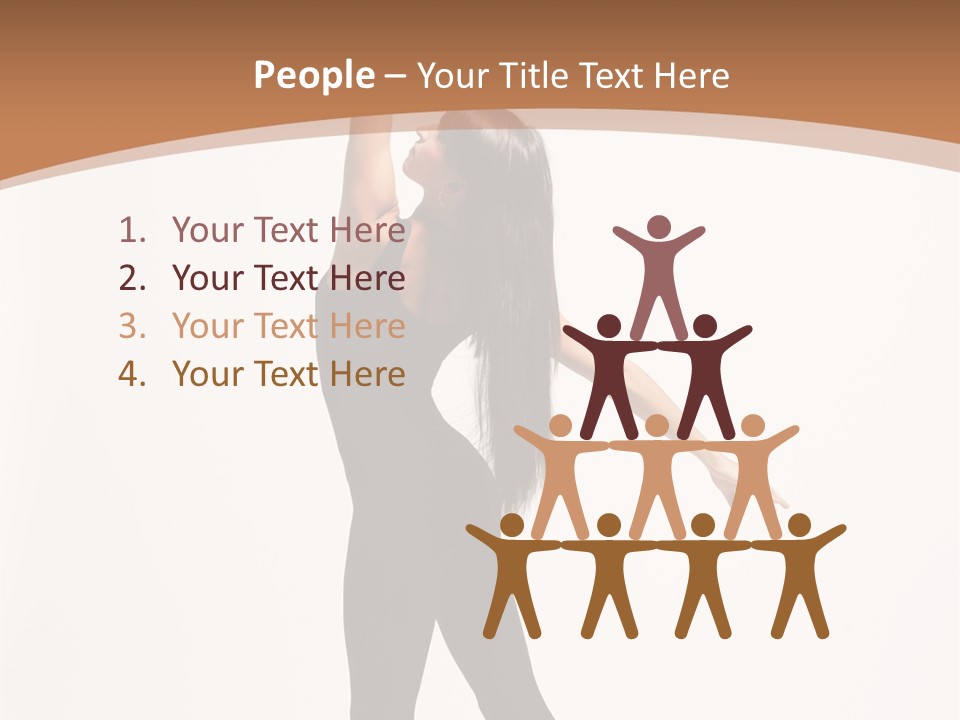 Elegance Motion Ballerina PowerPoint Template