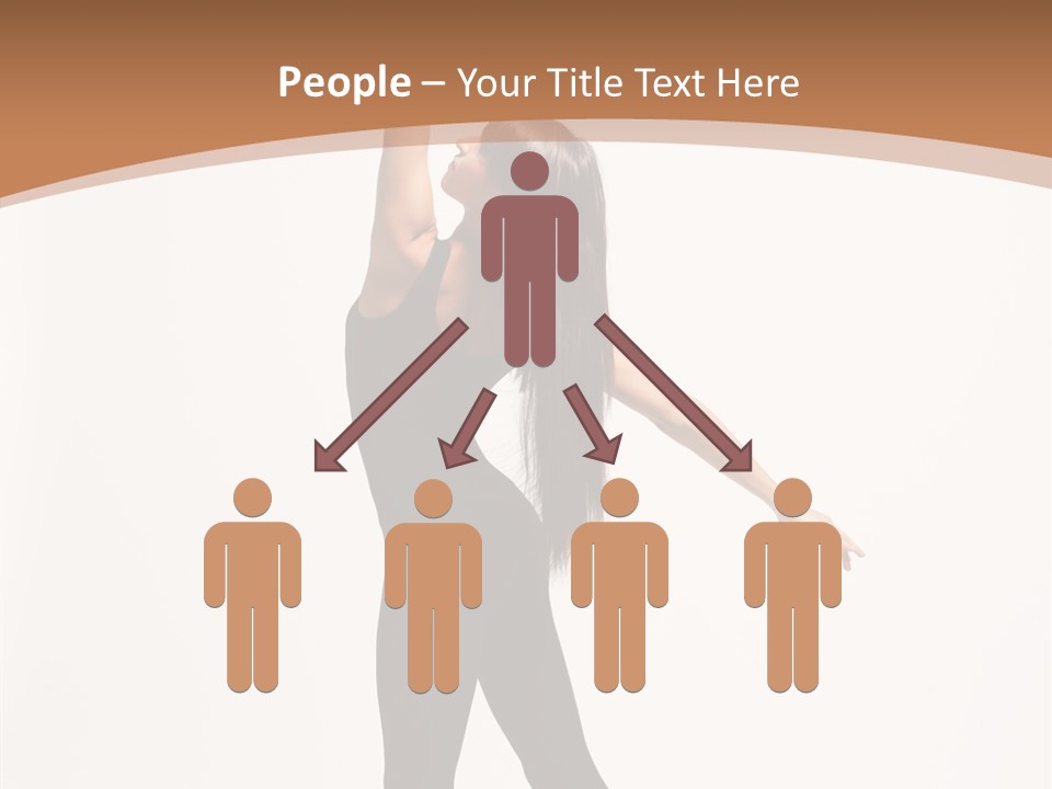 Elegance Motion Ballerina PowerPoint Template