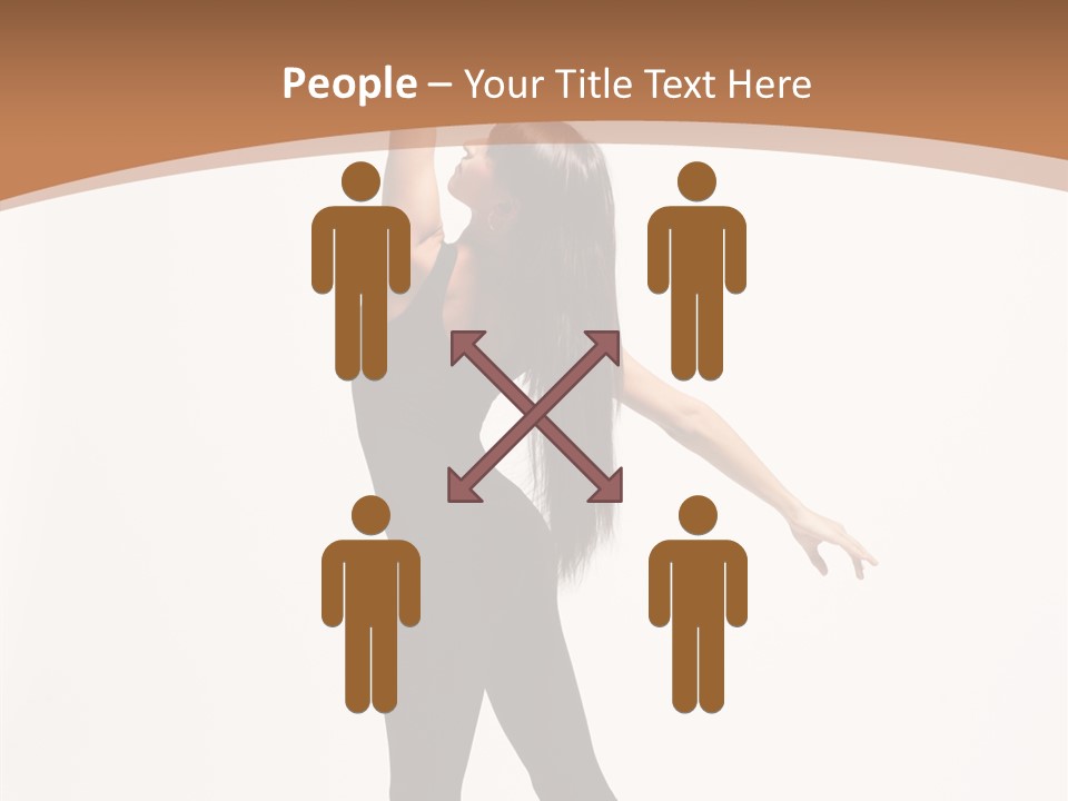 Elegance Motion Ballerina PowerPoint Template