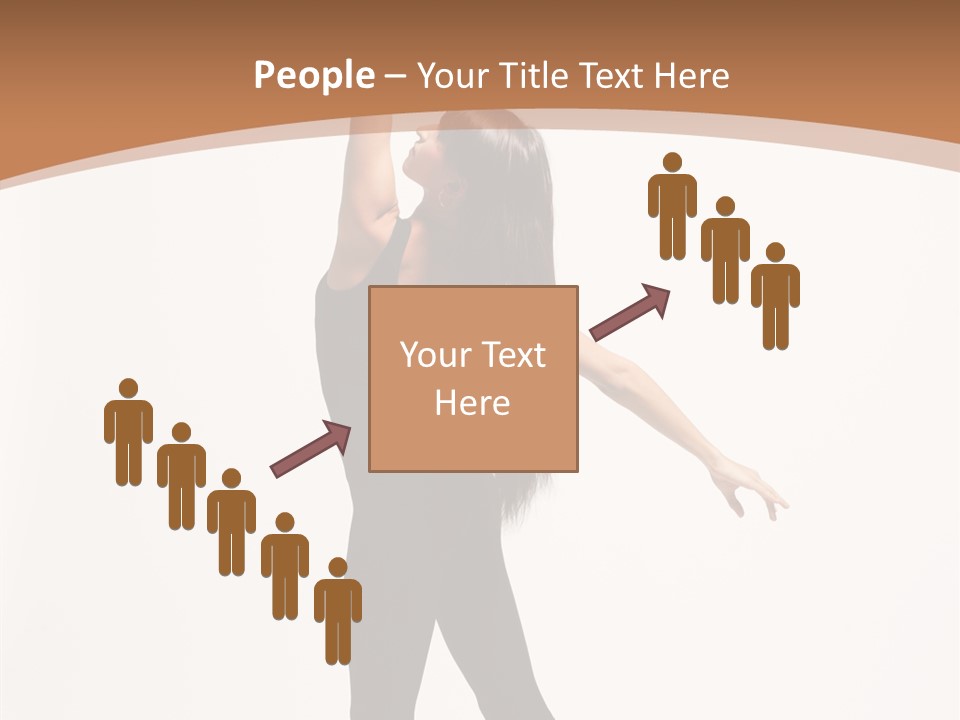 Elegance Motion Ballerina PowerPoint Template