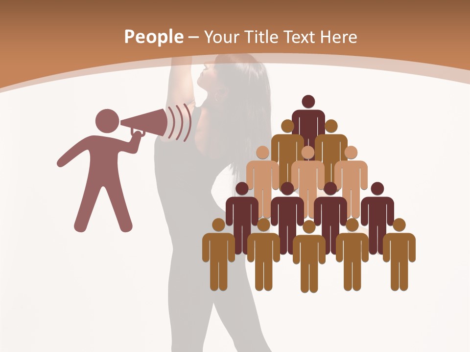 Elegance Motion Ballerina PowerPoint Template