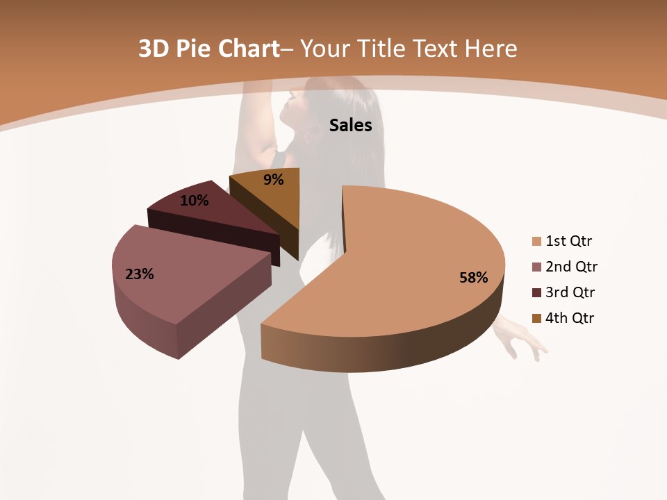 Elegance Motion Ballerina PowerPoint Template