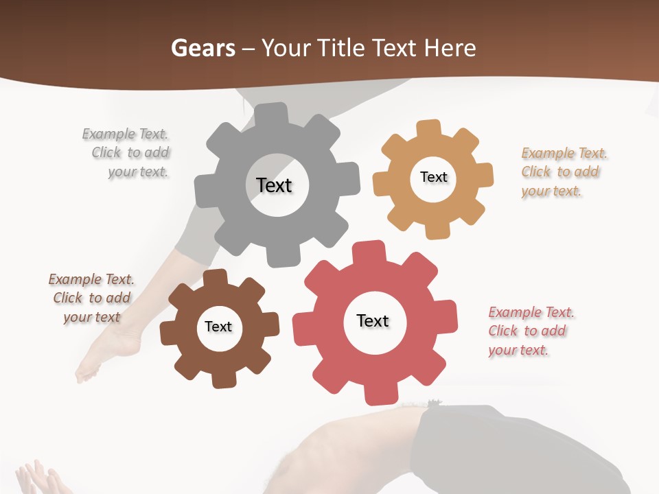 Dancer Gymnastic Elegance PowerPoint Template