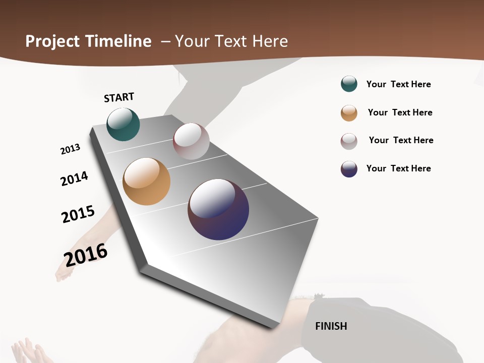 Dancer Gymnastic Elegance PowerPoint Template
