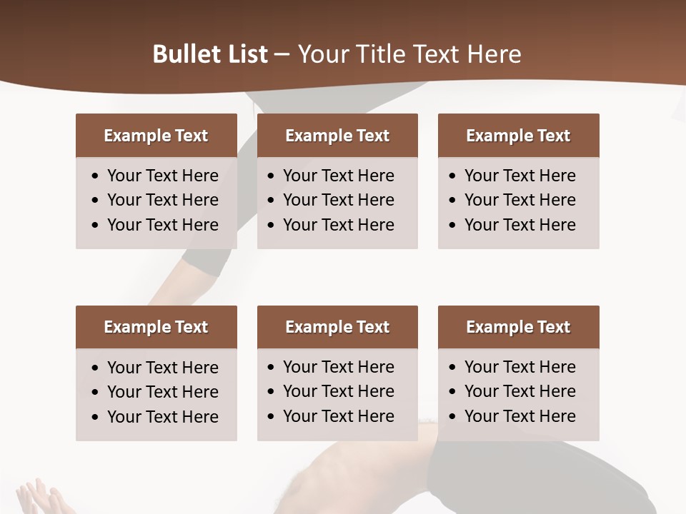 Dancer Gymnastic Elegance PowerPoint Template