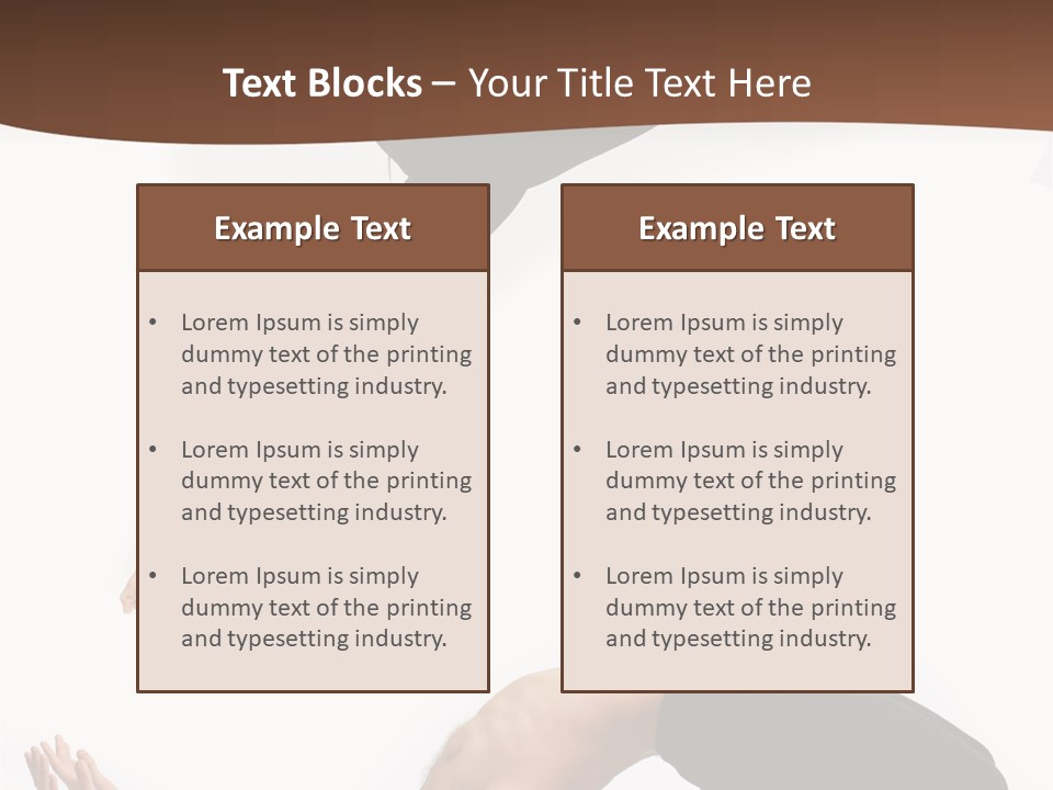 Dancer Gymnastic Elegance PowerPoint Template