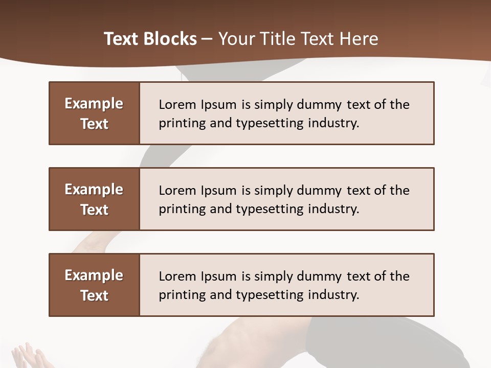 Dancer Gymnastic Elegance PowerPoint Template