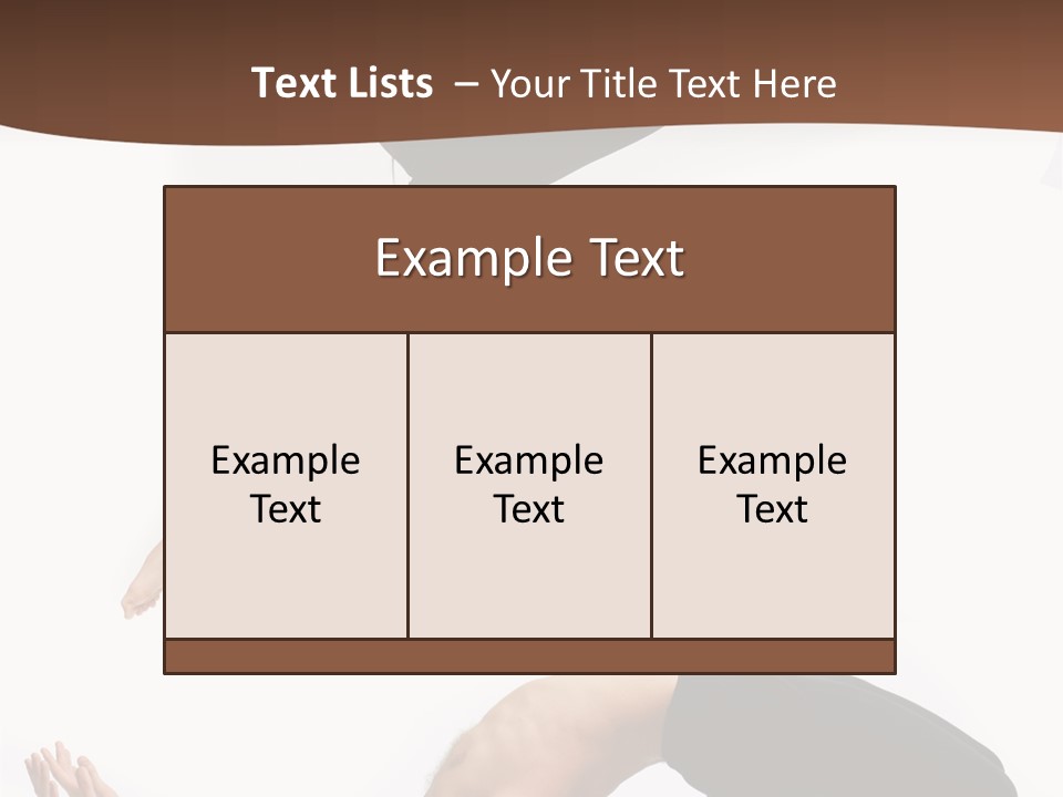 Dancer Gymnastic Elegance PowerPoint Template