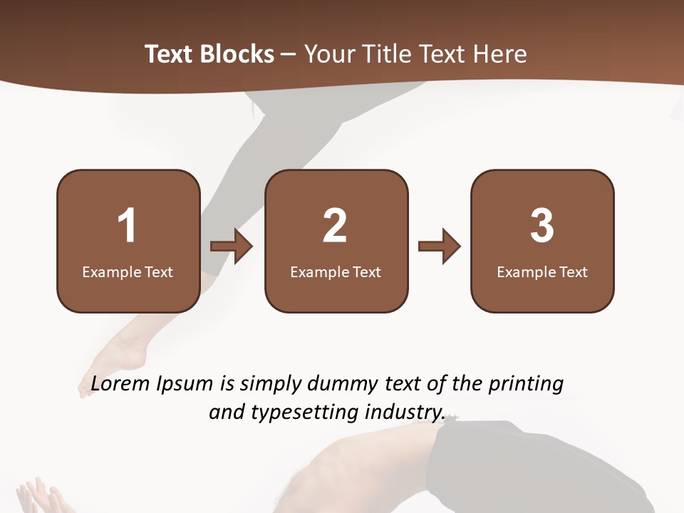 Dancer Gymnastic Elegance PowerPoint Template