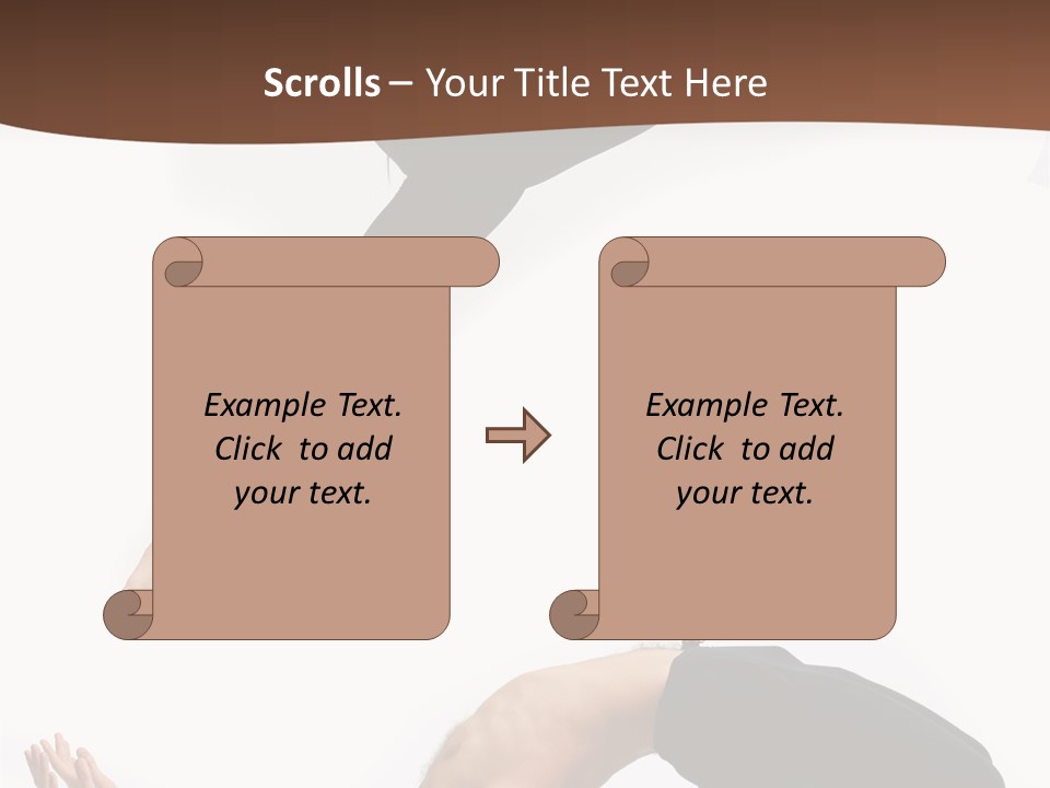 Dancer Gymnastic Elegance PowerPoint Template