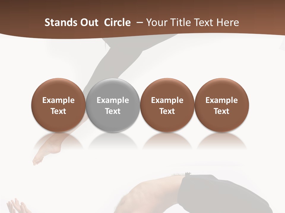 Dancer Gymnastic Elegance PowerPoint Template