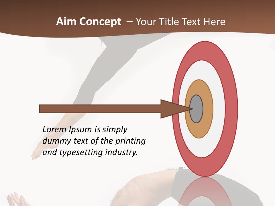 Dancer Gymnastic Elegance PowerPoint Template