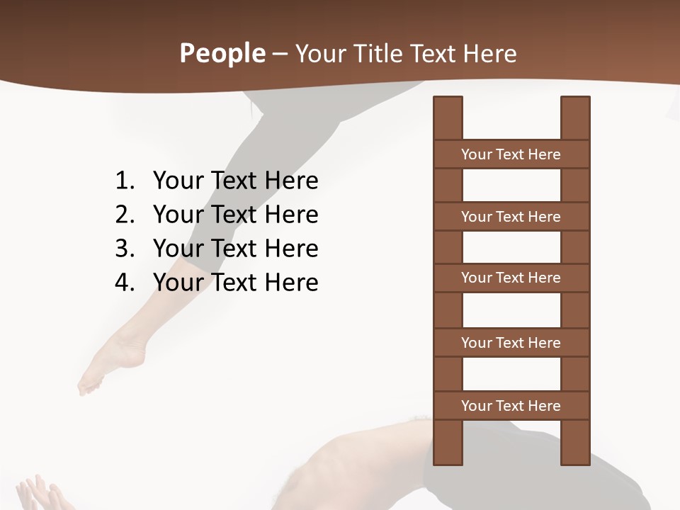 Dancer Gymnastic Elegance PowerPoint Template