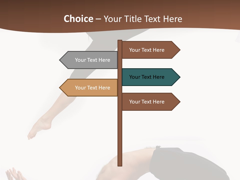 Dancer Gymnastic Elegance PowerPoint Template
