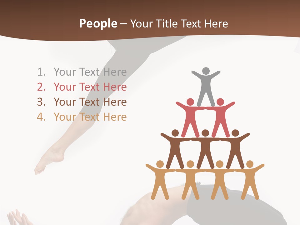 Dancer Gymnastic Elegance PowerPoint Template