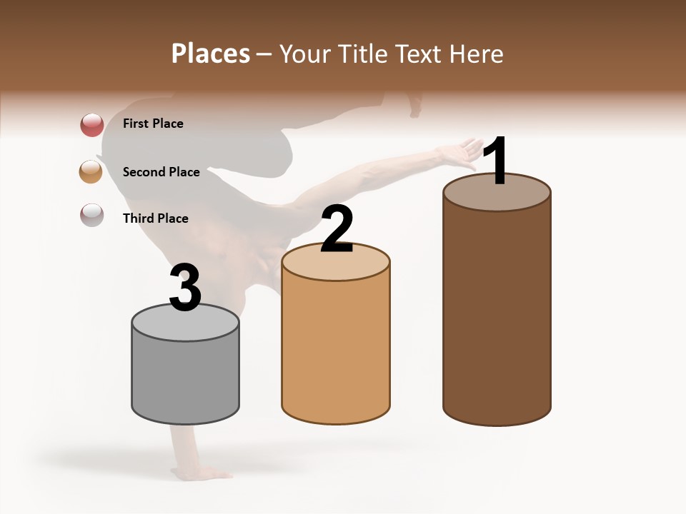 Motion Balance Fitness PowerPoint Template