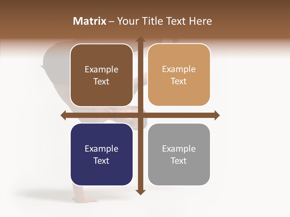 Motion Balance Fitness PowerPoint Template