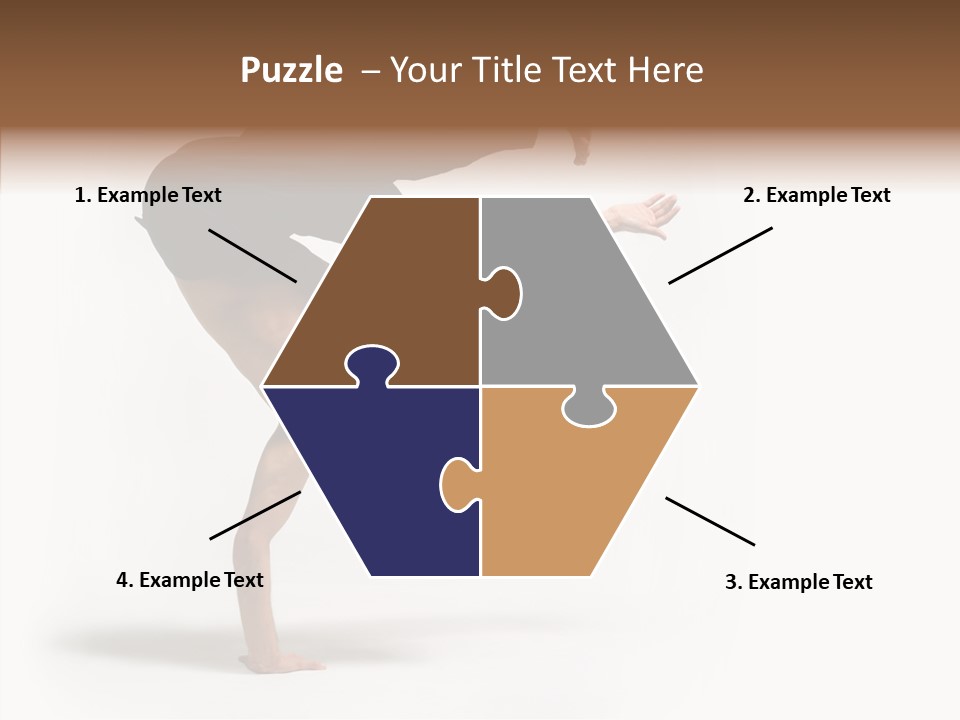 Motion Balance Fitness PowerPoint Template