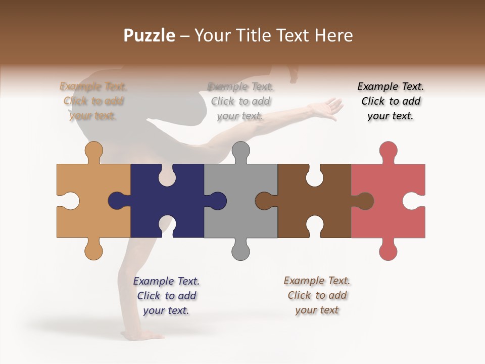 Motion Balance Fitness PowerPoint Template