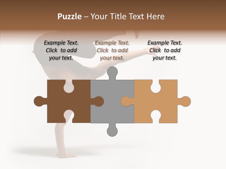 Motion Balance Fitness PowerPoint Template